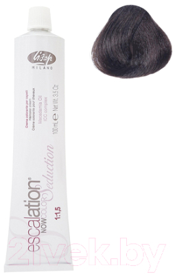 Крем-краска для волос Lisap Escalation Now Color Seduction 4/0 (100мл)