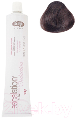 Крем-краска для волос Lisap Escalation Now Color Seduction 4/48 (100мл)