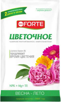 Удобрение Bona Forte Цветочное Весна-лето BF23010181 (2.5кг)