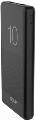 Портативное зарядное устройство Golf G80 10000mAh (черный)