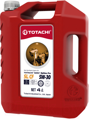 Моторное масло Totachi Niro Optima Pro Semi-Synthetic 5W30 SL/CF GF-3 / 1C504 (4л)