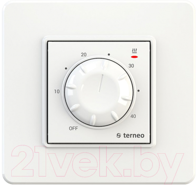 Терморегулятор для теплого пола Terneo Rtp (белый)