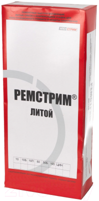 

Смесь для ремонта бетона Стрим, Серый, Ремстрим 50 Б