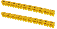 Маркер кабельный TDM SQ0534-0057 (100шт, желтый) - 