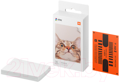 Фотобумага Xiaomi Mi Portable Photo Printer Paper 2x3 (TEJ4019GL) (20л)