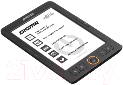 Электронная книга Digma E654 (черный)