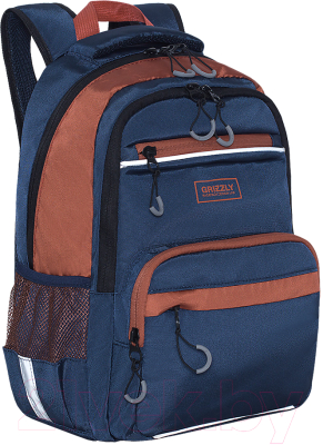 

Школьный рюкзак Grizzly, RB-054-5