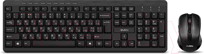 Клавиатура+мышь Sven KB-C3400W Wireless