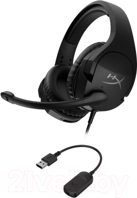 Наушники-гарнитура HyperX Cloud Stinger S 7.1 (HHSS1S-AA-BK/G)