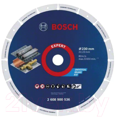 

Отрезной диск алмазный Bosch, 2.608.900.536