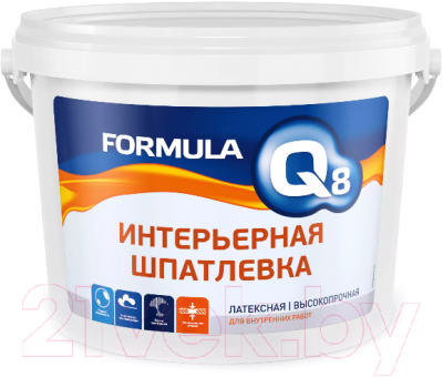 

Шпатлевка Formula Q8, Интерьерная