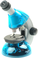 Микроскоп оптический Микромед Атом 40x-640x / 27388 (лазурь) - 