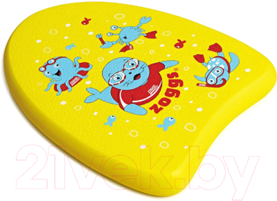 Доска для плавания ZoggS Zoggy Mini Kickboard Junior / 303635 (желтый)