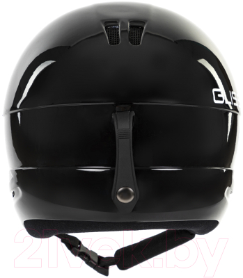 Шлем горнолыжный Glissade 6B2WR3KFD8 / 6A24-99 (XL, черный)