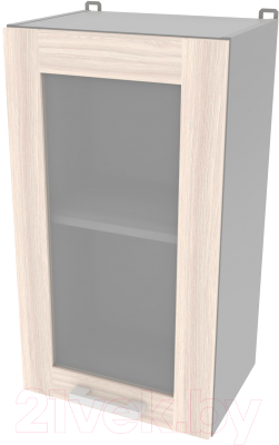 Шкаф навесной для кухни Интерлиния Компо ВШ40ст-720-1дв (шимо светлый)