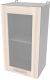 Шкаф навесной для кухни Интерлиния Компо ВШ40ст-720-1дв (шимо светлый) - 