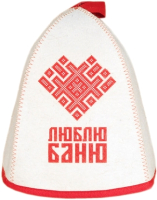 

Шапка для бани Невский банщик, Люблю Баню / Б40328