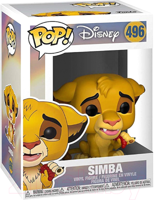 Фигурка коллекционная Funko POP! Vinyl: Disney: Король лев Lion King: Simba 36395 / Fun1814