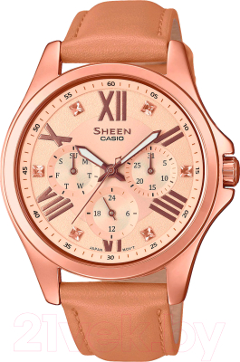 

Часы наручные женские Casio, Sheen SHE-3806GL-9AUER
