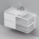 Миниатюра изображения товара Тумба под умывальник AM.PM Sensation M30FHX1002WG