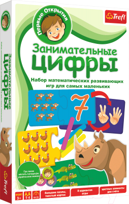 

Развивающая игра Trefl, Занимательные Цифры / 01103A