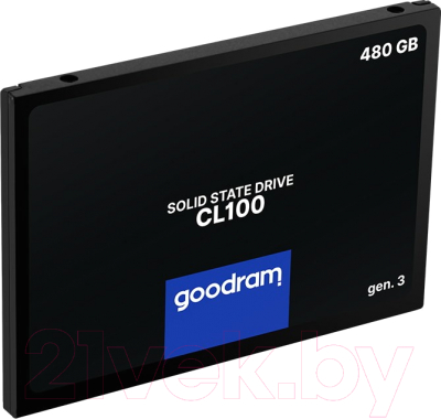 SSD диск Goodram CL100 Gen. 3 480GB (SSDPR-CL100-480-G3)