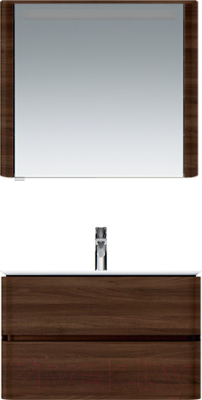 Шкаф с зеркалом для ванной AM.PM Sensation M30MCL0801NF