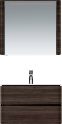 Шкаф с зеркалом для ванной AM.PM Sensation M30MCL0801TF