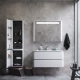 Миниатюра изображения товара Шкаф с зеркалом для ванной AM.PM Sensation M30MCX1001WG