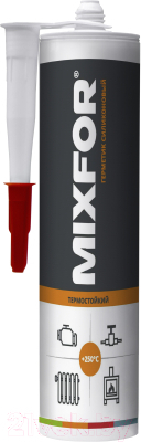 

Герметик силиконовый Mixfor, HiTemp +250C
