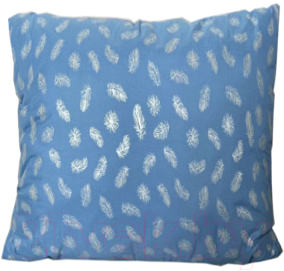 Подушка для сна Uminex 12с66х03 58x58 (голубые перья)
