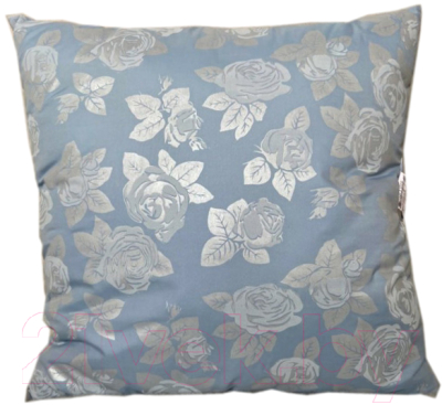 Подушка для сна Uminex 12с77х03 68x68 (голубые розы)