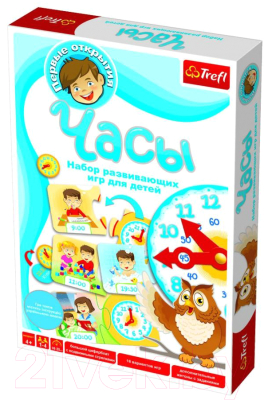 

Развивающая игра Trefl, Часы / 1247