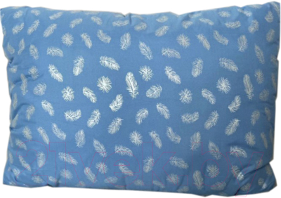 Подушка для сна Uminex 12с57х03 48x68 (голубые перья)