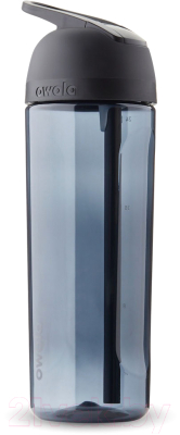 Бутылка для воды Owala Flip Tritan Very Dark / OW-TRFL-VD25 (черный)