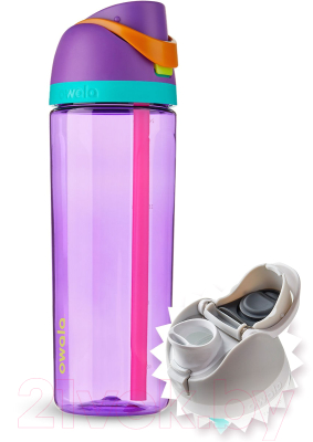 Бутылка для воды Owala FreeSip Tritan Hint of Grape / OW-TRFS-HG25 (фиолетовый)