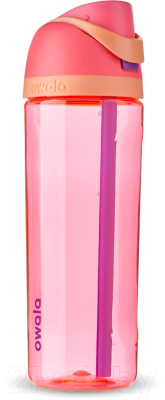 Бутылка для воды Owala FreeSip Tritan Hyper Flamingo / OW-TRFS-HF25 (розовый)