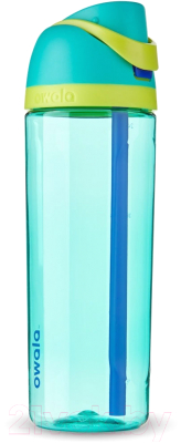Бутылка для воды Owala FreeSip Tritan Neon Basil / OW-TRFS-NB25 (морской зеленый)