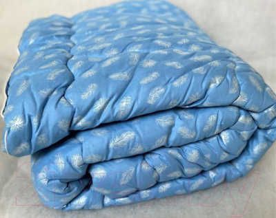 Одеяло Uminex 12с15х33 140x205 (голубые перья)