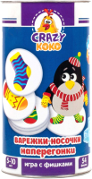 

Развивающая игра Vladi Toys, Игра в тубусе. Варежки-носочки / VT8020-01