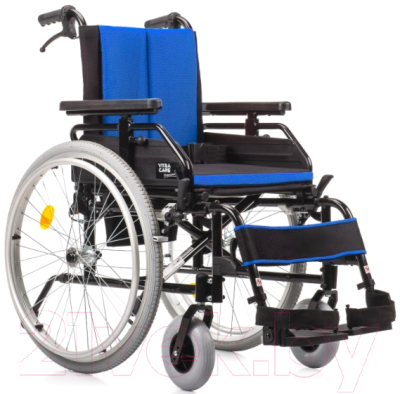Кресло-коляска инвалидная Vitea Care Cameleon из алюминиевого сплава 16" 41см / VCWK9AC (синий)