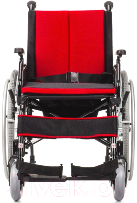 Кресло-коляска инвалидная Vitea Care Cameleon из алюминиевого сплава 16" 41см / VCWK9AC (красный)
