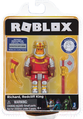 Фигурка коллекционная Roblox Король Ричард Редклиф / ROG0110