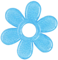 Прорезыватель для зубов BabyOno Цветок / 1060 (голубой) - 