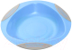 Тарелка для кормления BabyOno С присоской / 1062/02 (голубой) - 