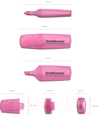 Изображение товара Текстовыделитель Erich Krause Visioline Mini Spring / 48788