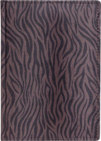 Ежедневник Hatber Ляссе. Zebra / 176Ед6-04802 (шоколадный) - 