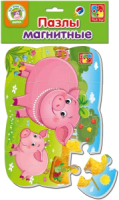 

Пазл Vladi Toys, Пазлы на магните. Свинка и поросенок / VT3205-60