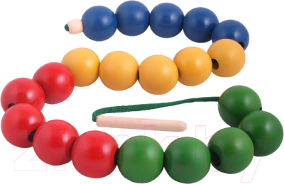 

Развивающая игрушка RNToys, Бусы. Шары цветные / Д-536