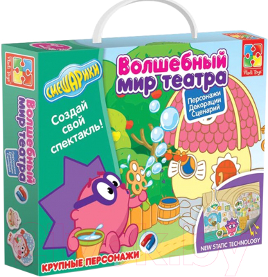 

Развивающая игра Vladi Toys, Волшебный мир театра. В гостях у Ёжика / VT3207-01